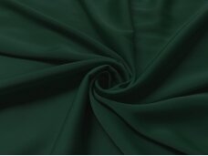 Dirbtinis šilkas Armani (storesnis, apie 325 gr/m) tamsiai žalios spalvos
