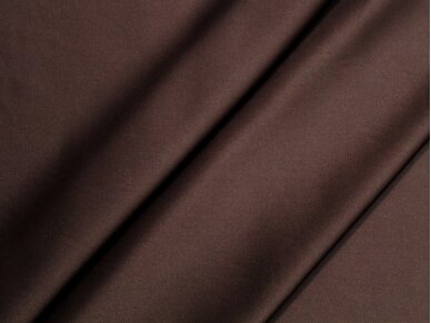 Dirbtinis šilkas Armani tamsiai rudos spalvos