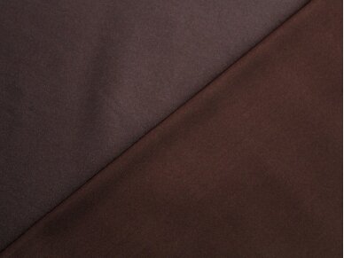Dirbtinis šilkas Armani tamsiai rudos spalvos