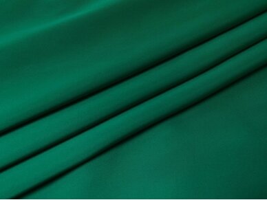 Искусственный шёлк Армани (более толстый 325 гр/м) зелёного цвета