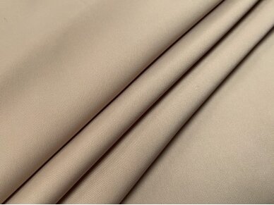 Dirbtinis šilkas Armani (storesnis, apie 325 gr/m) sauso smėlio spalvos