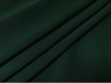 Искусственный шёлк Армани (более толстый 325 гр/м) тёмно-зелёного цвета