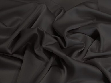 Искусственный шёлк Армани темно-серого цвета