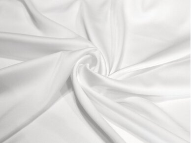 Dirbtinis šilkas Armani baltos spalvos