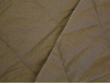 Двусторонняя ткань цвета хаки с матовой антистатичной поверхностью