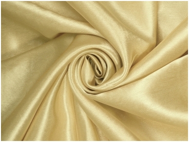 Krep-satinai - gelsvas; tamsiai gelsvas; šviesiai auksinio aukso; auksinis su chaki atspalviu