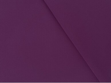 Креп-шифон темно-фиолетового цвета (цвета фиолетовых анютиных глазок)