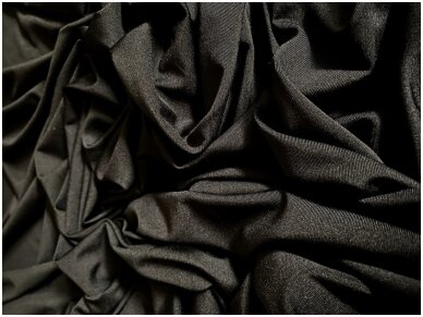 Likra (lycra, elastanas) juodos spalvos