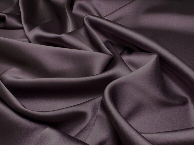 Натуральный шёлк коричнево-фиолетового цвета