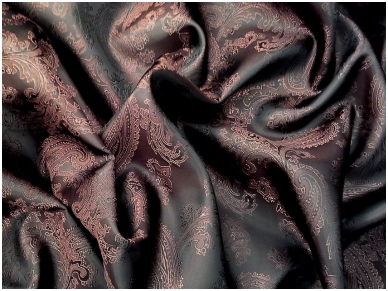 Подкладочная ткань темно-коричневого цвета