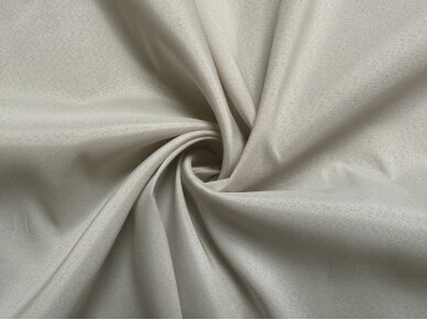 Подкладочная ткань  серо-бежевого цвета с эластаном
