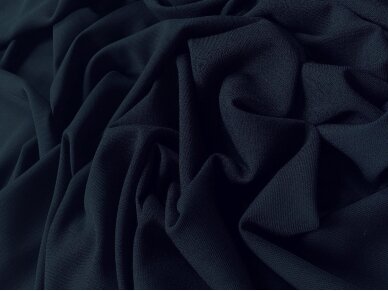 Структурная текстильная ткань темно-синего цвета