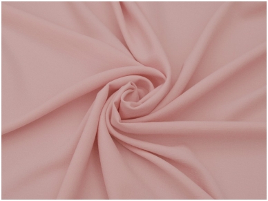 Tekstilinis audinys šviesiai rožinės spalvos, įspaustu raštu
