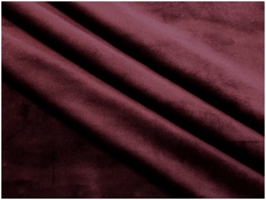 Велюр Софт трикотажный цвета бордо